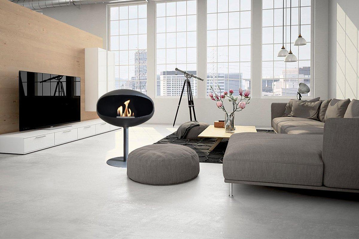 Cocoon Fires Pedestal (Zwart)-image cocoon-fires-pedestal-zwart-image